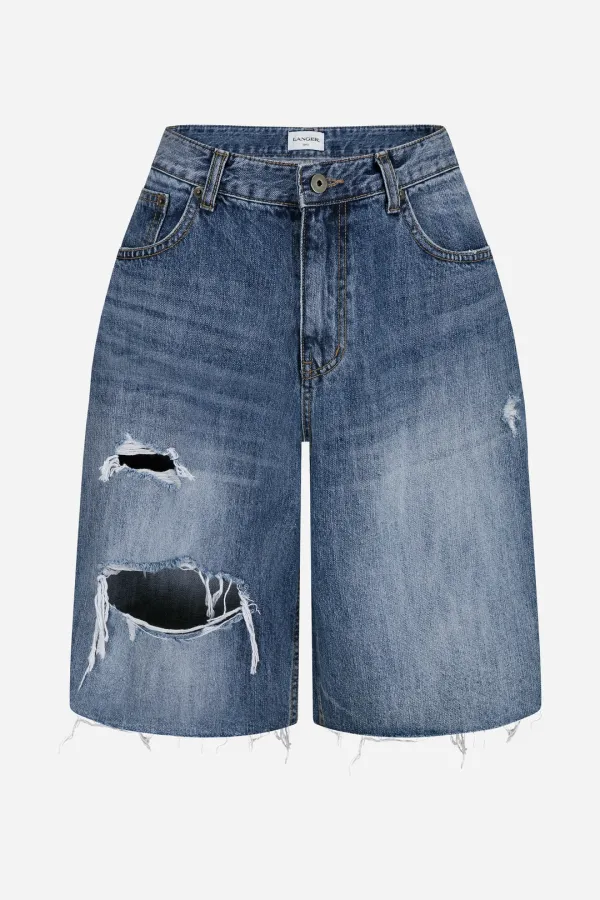 bermuda triangle denim jeans