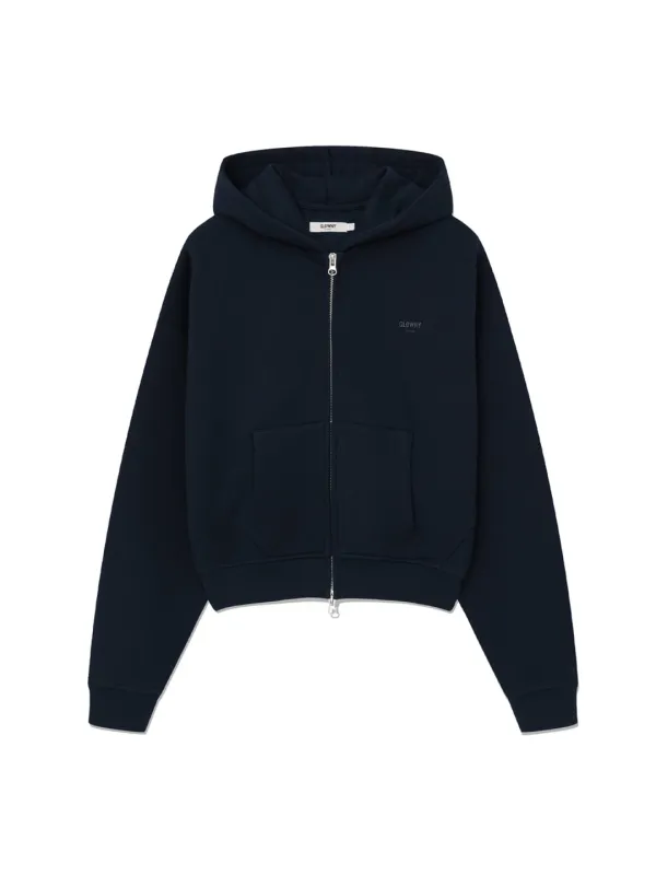 G WARM CORE ZIP HOODIE (NAVY)