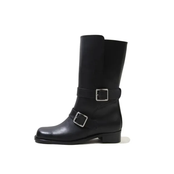 Engineer midi boots / 블랙