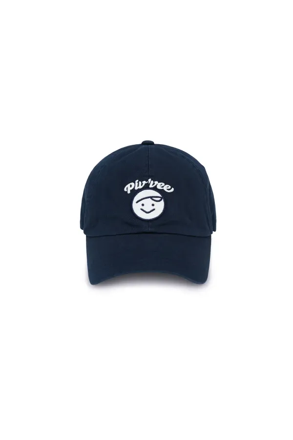 [2차] Calivee Applique Ball Cap (ocean navy)