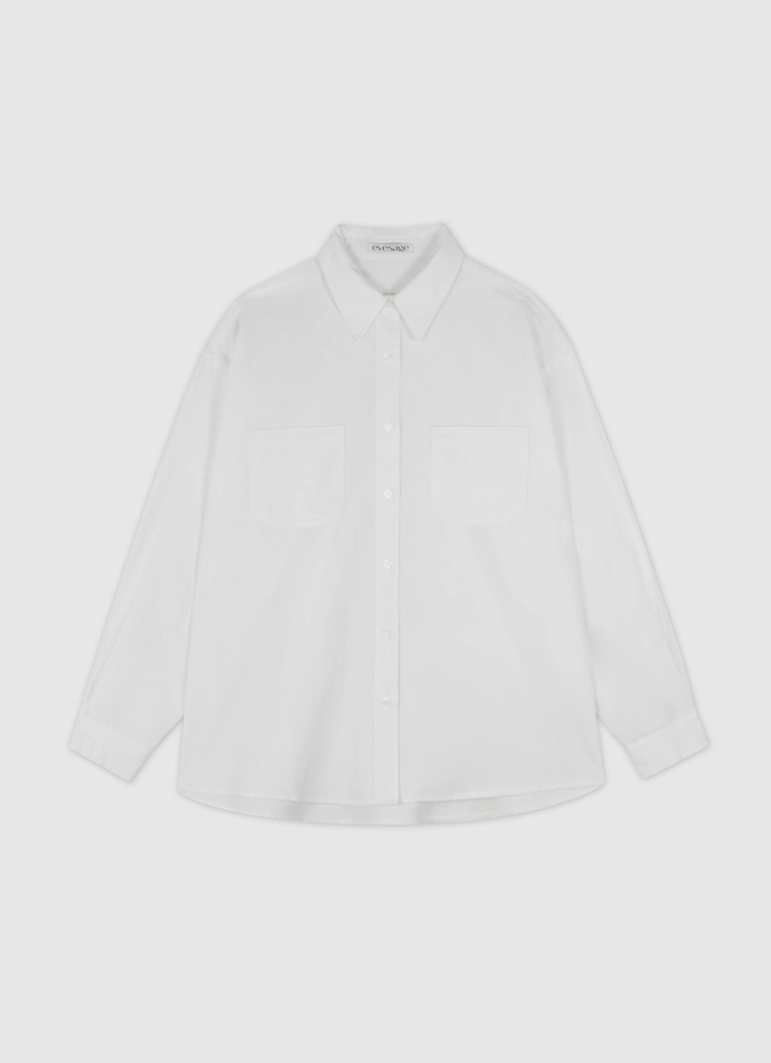 이브세이지 Oxford two pocket shirt (Ivory) 상품 이미지 1