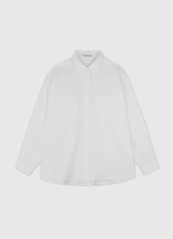 Oxford two pocket shirt (Ivory)