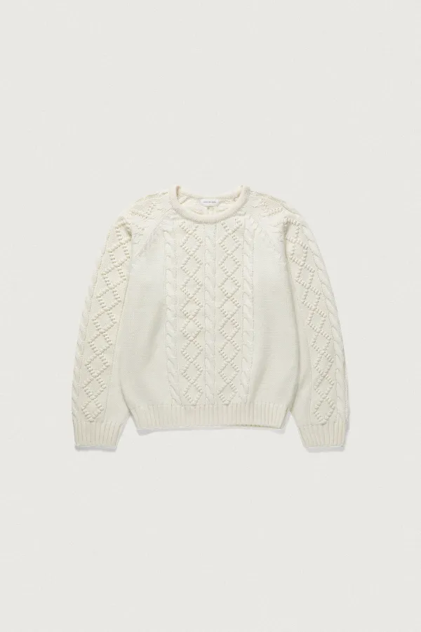 FORMULA SWEATER [PURE IVORY]