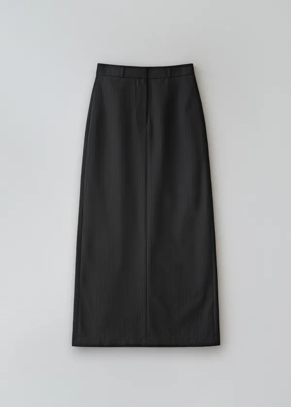 Frankie long skirt (black)