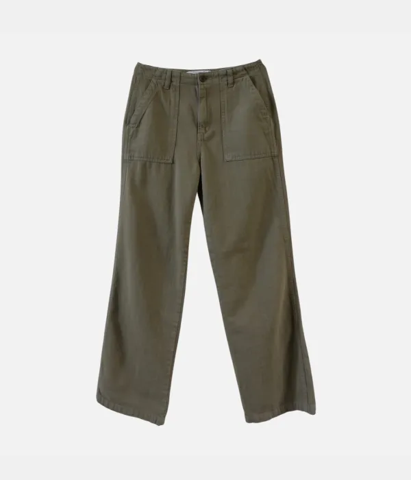 Olive Wide Pants