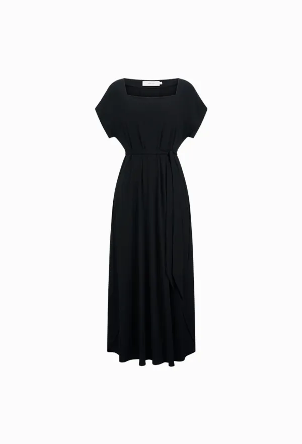 Fiona Jersey One-piece (Black)
