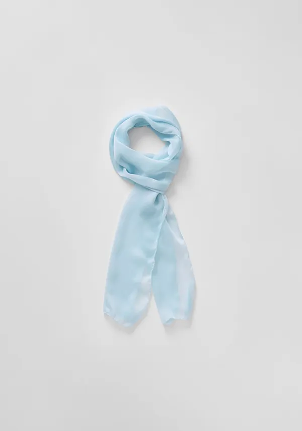 Sheer scarf (Blue)