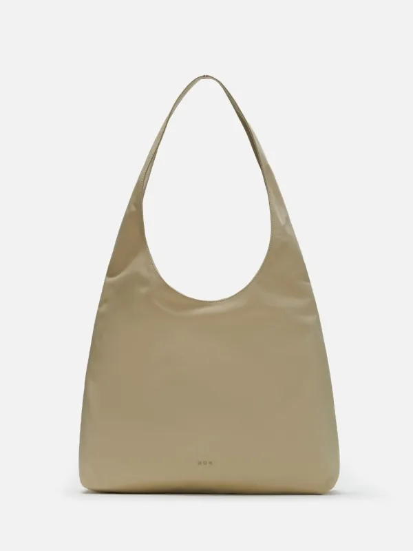 Annie hobo bag Nylon Neutral oat