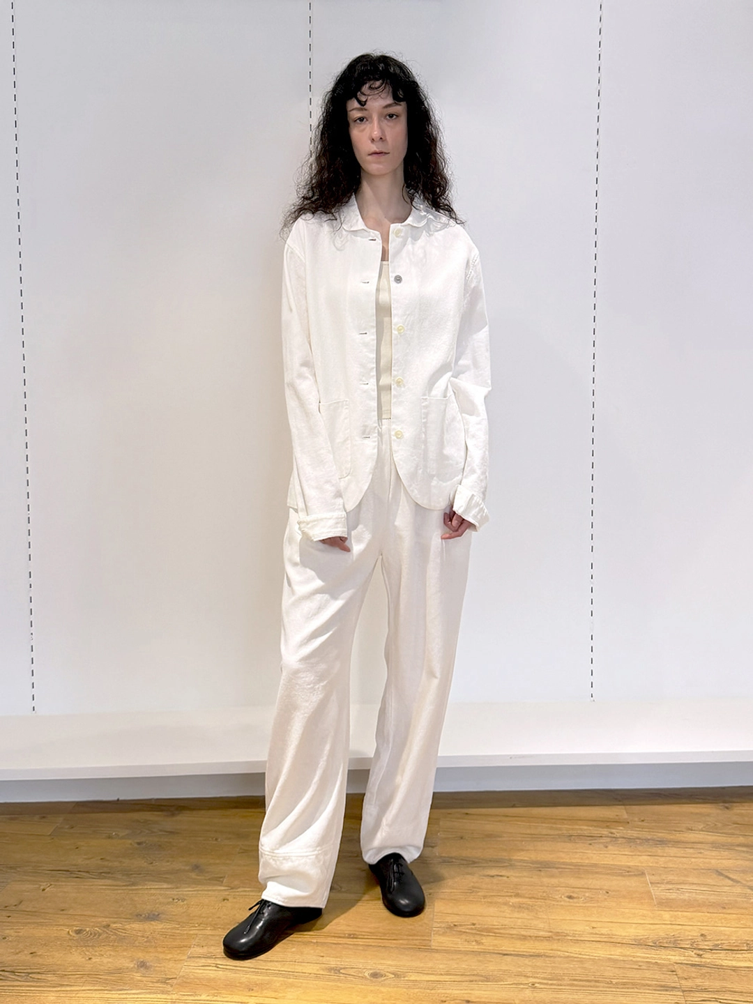 띵크플랜트 Garçon Jacket, Ivory(2nd Pre-order) 상품 이미지 1