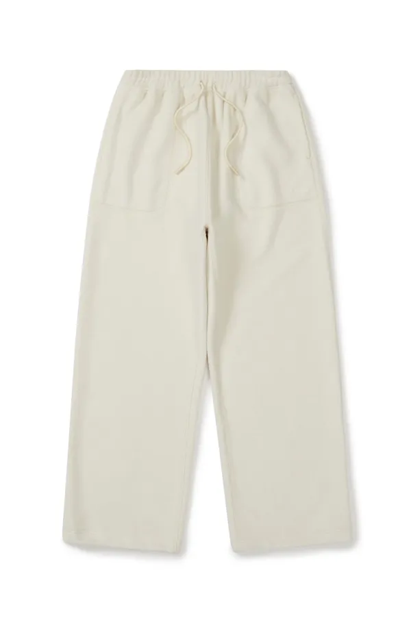 [25FW clove] Cozy Fleece Field Pants (Cream)