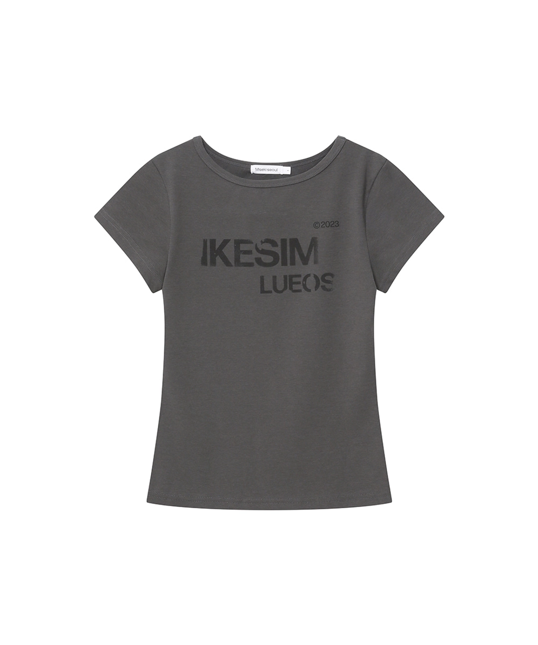 미세키서울 Ikesim short sleeves CHARCOAL 상품 이미지 1
