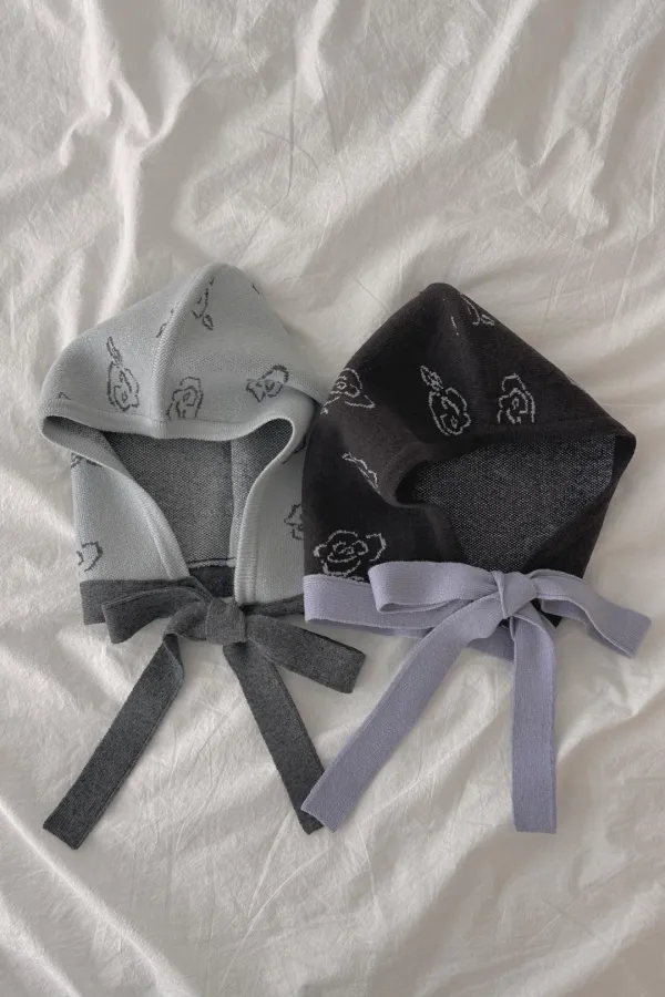 Rosy Balaclava (Grey Blue)