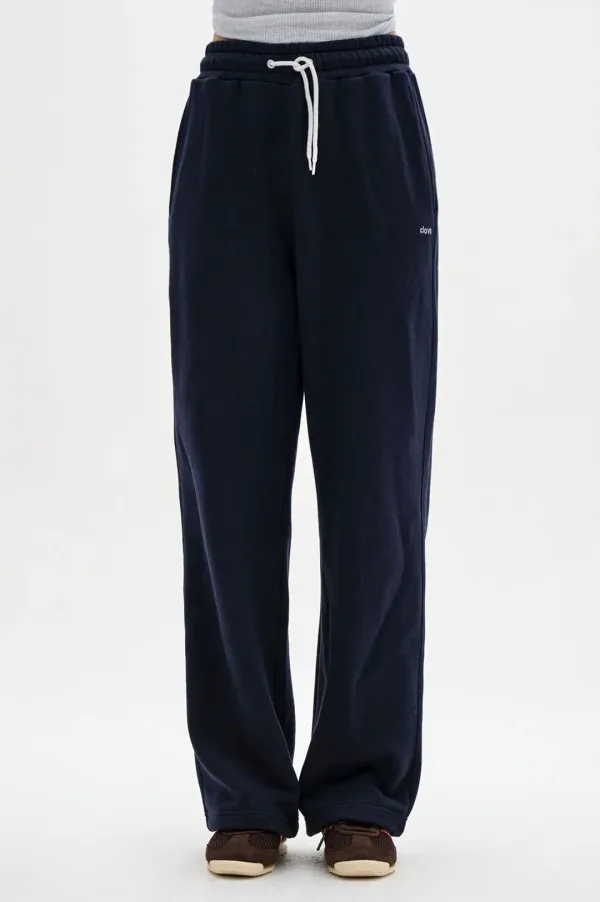 New Active Straight Sweat Pants_Women (Dark Navy)