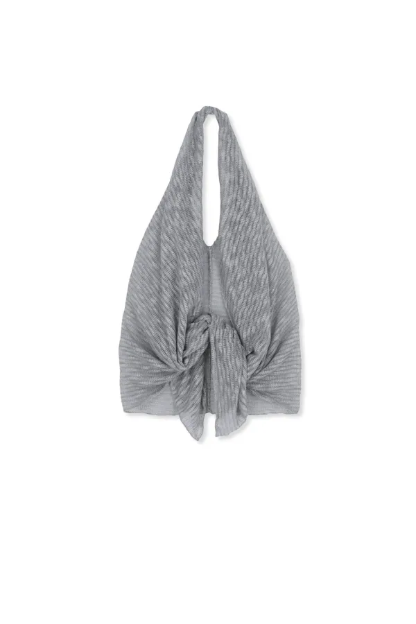 TRANSFORMABLE COVER UP SCARF IN GREY