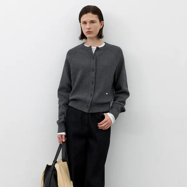 (CD-2218)ESSENTIAL HAZZI KNIT CARDIGAN