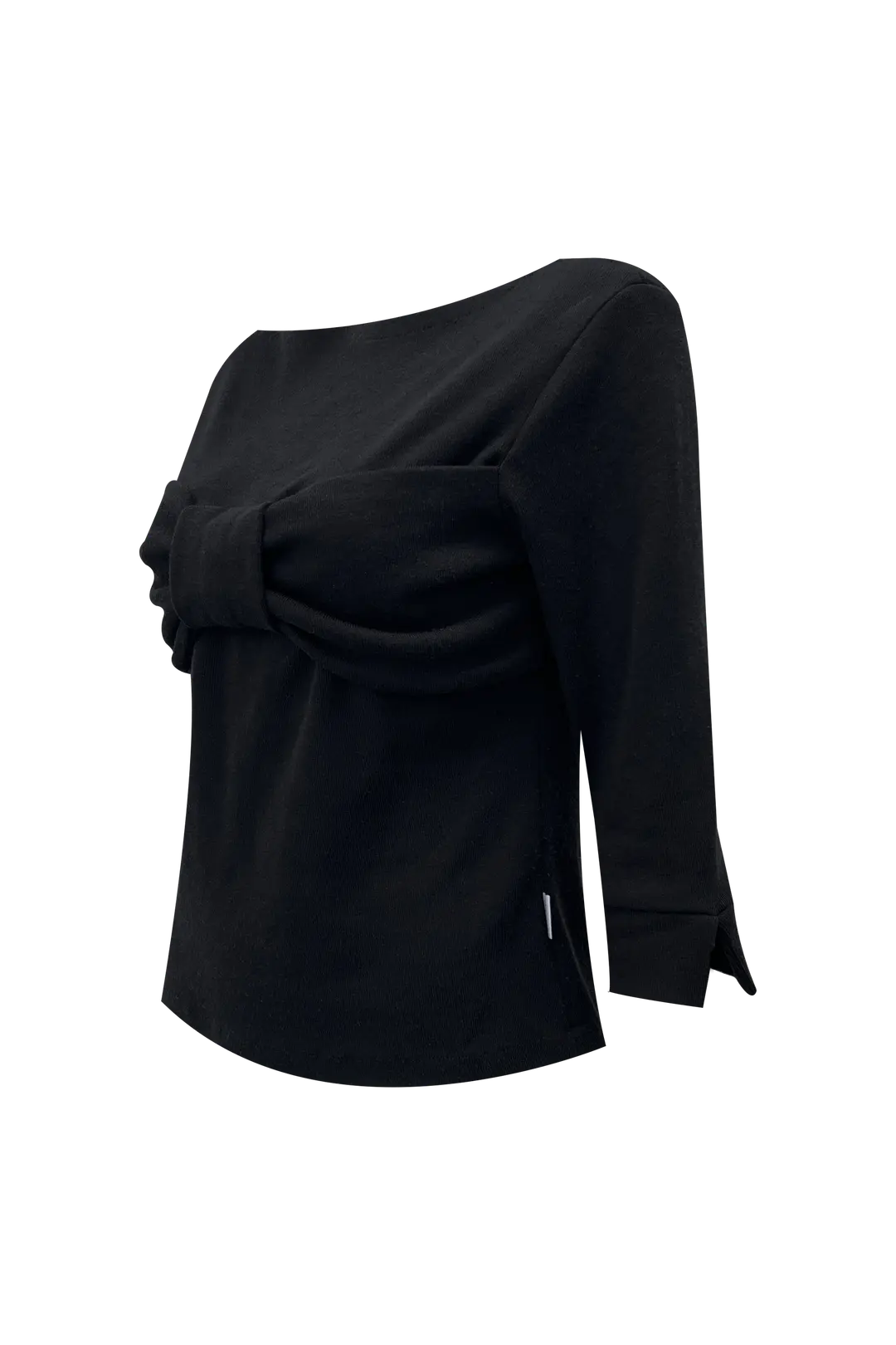 체메씨 BOW HALF TEE (BLACK) 상품 이미지 2