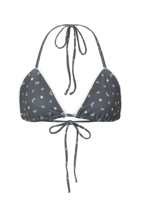 Yogurt triangle bikini
