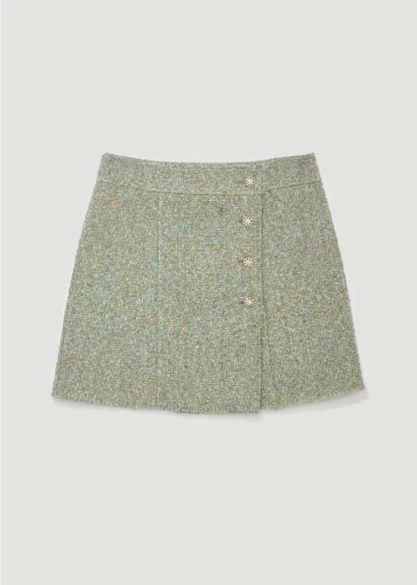 [EXCLUSIVE] Tweed skirt (민트)