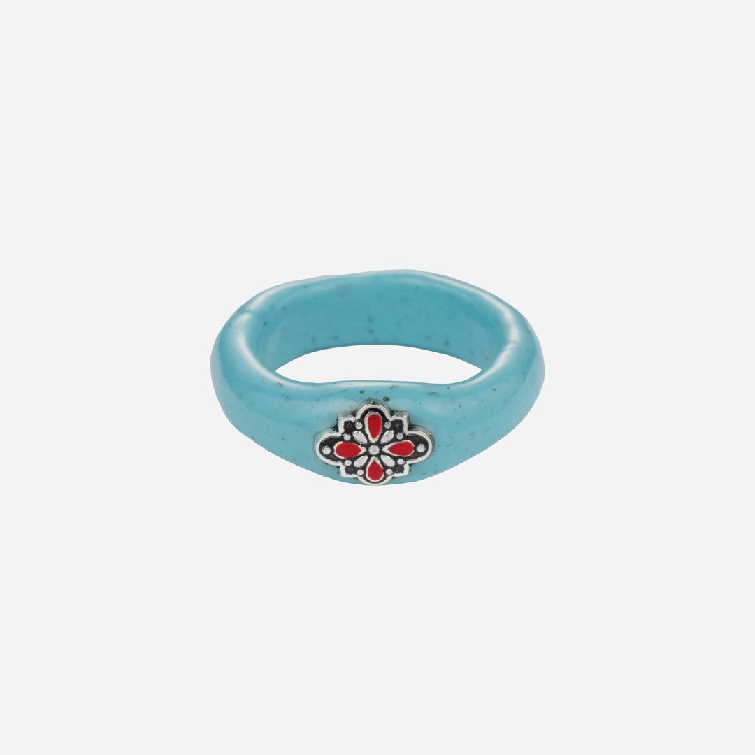 엔프프 cameo ring-vintage blue 상품 이미지 1