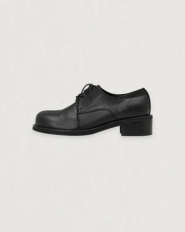 [Exclusive] flétta Handmade Derby Shoes_Matt Black