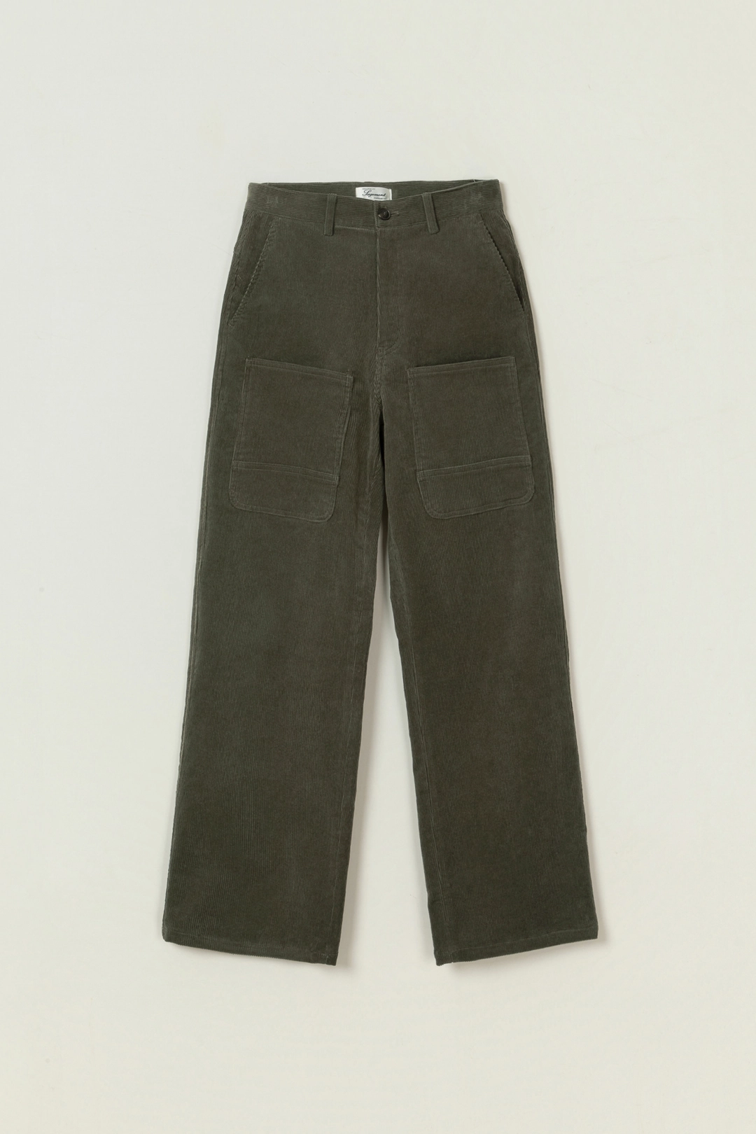 세이지먼트 ARTE CORDUROY POCKET PANTS_KHAKI 상품 이미지 1