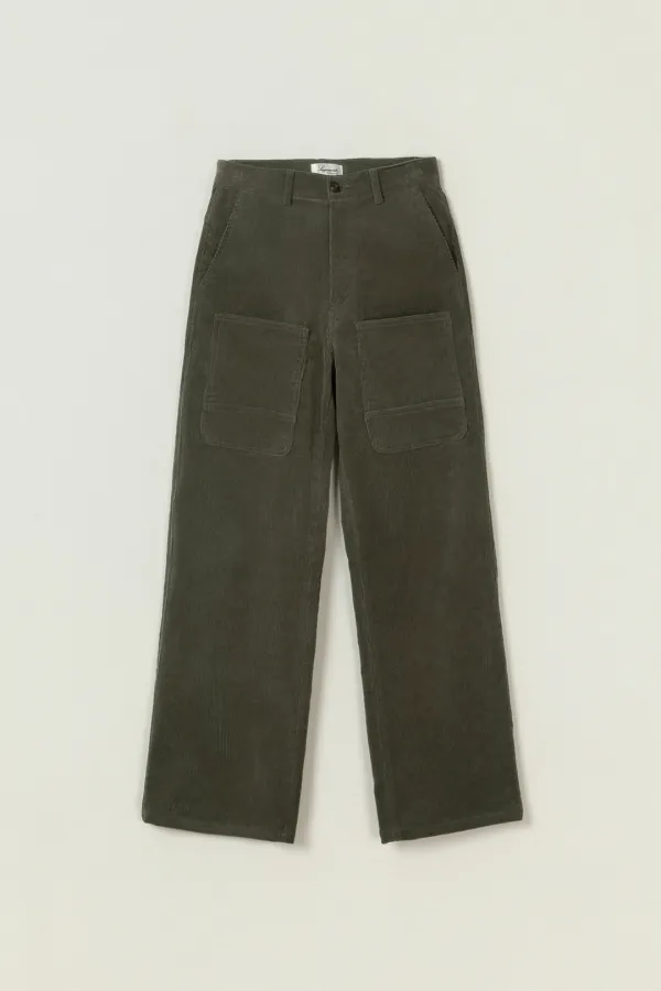 ARTE CORDUROY POCKET PANTS_KHAKI