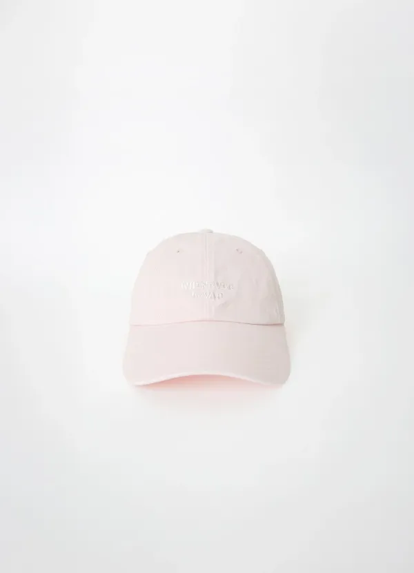 Whenever Overdyed Ball Cap - Marshmallow Pink