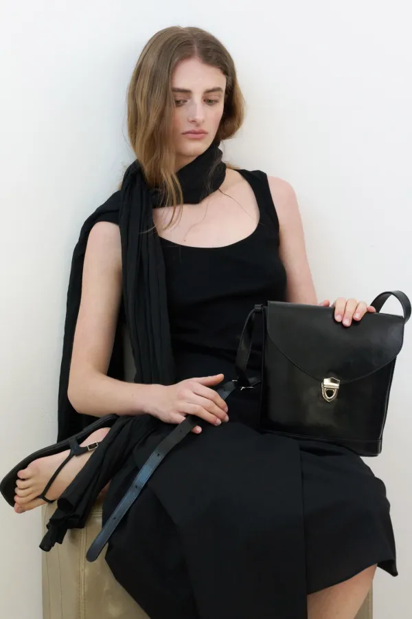 90s Mini Camera Bag (Black)