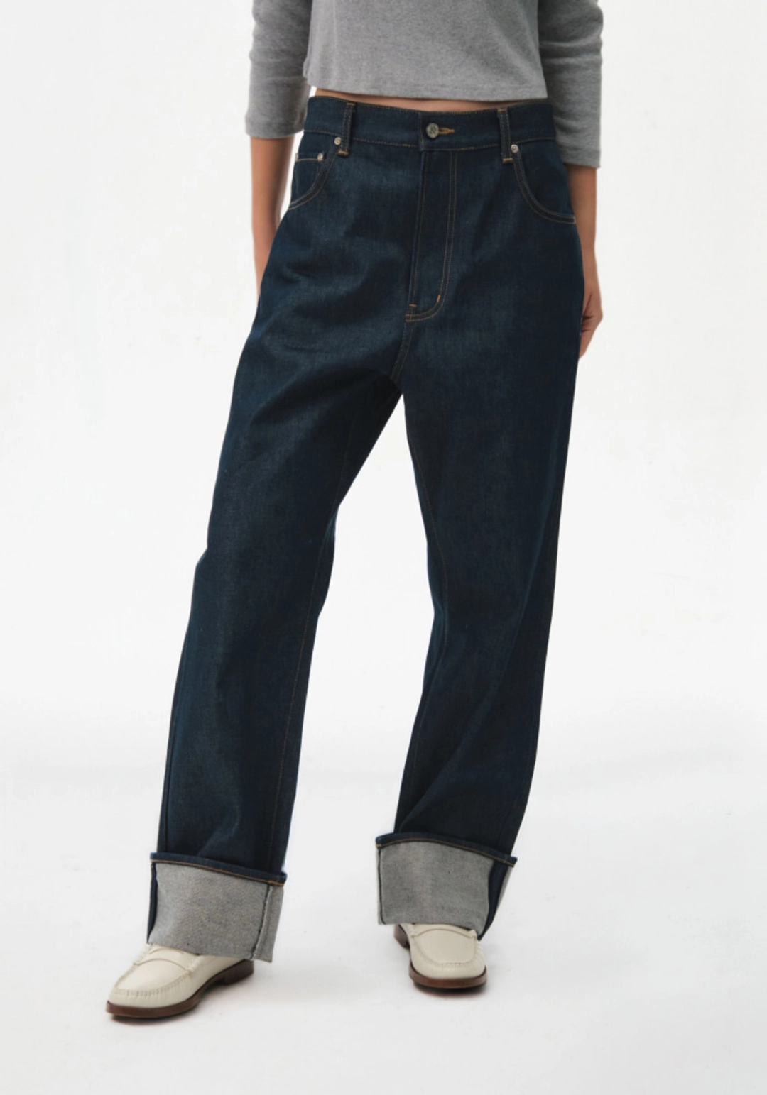 그로브 MYNA DENIM PANTS 상품 이미지 1