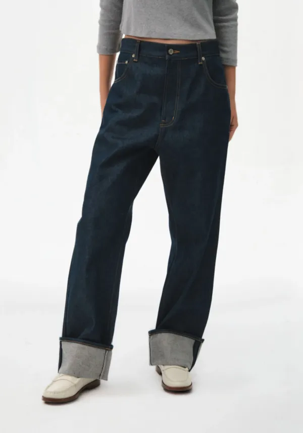 MYNA DENIM PANTS