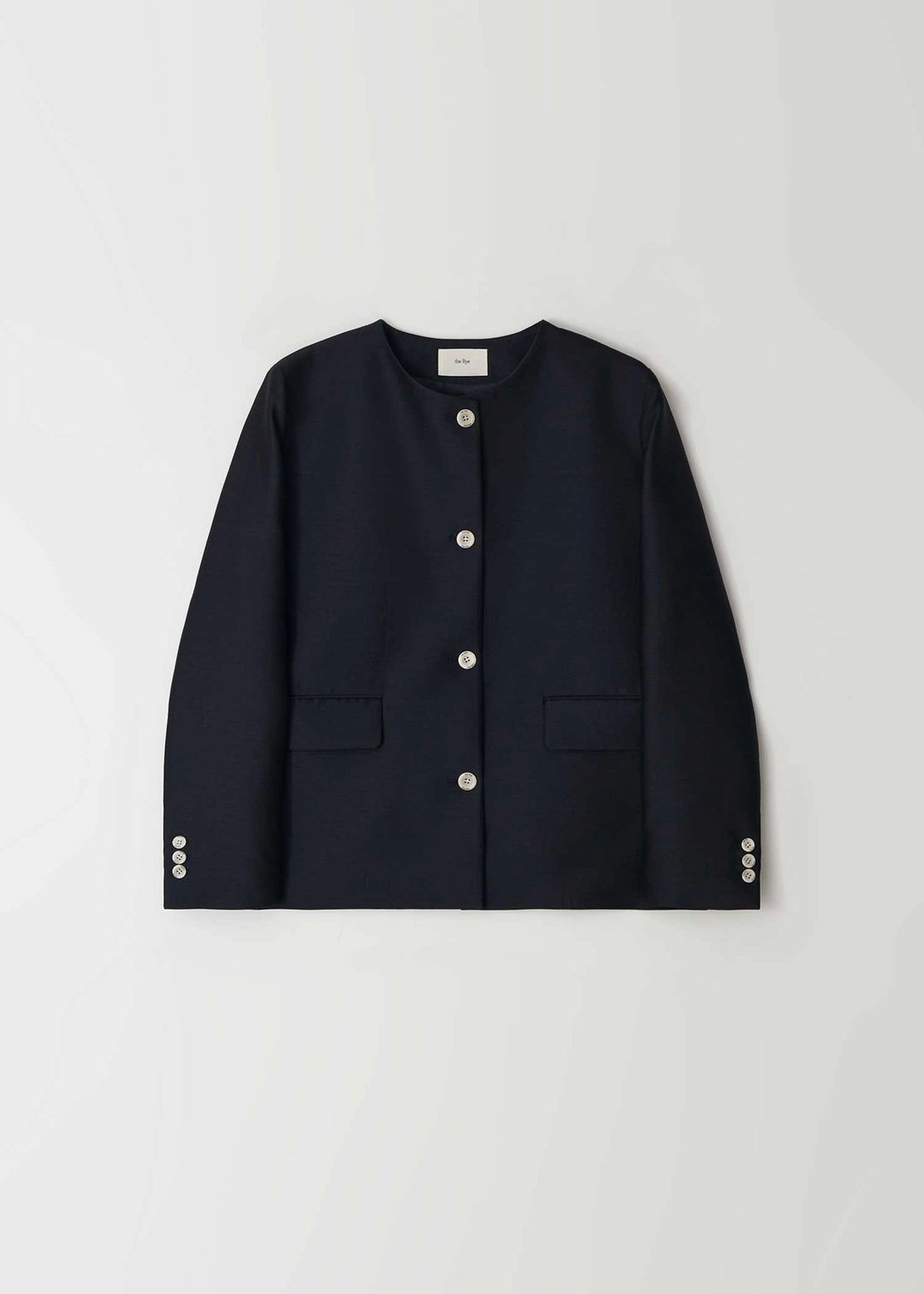 더라이 Round Midi Jacket(Dark Navy) 상품 이미지 1