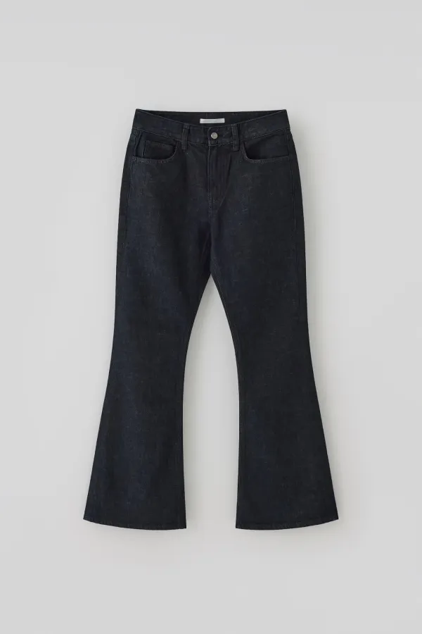 (4th re-stock) T/T Noir bootcut denim (dark indigo)