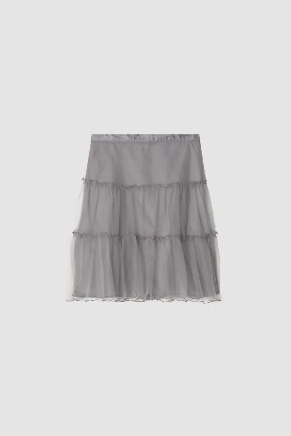 2nd) Belin Ash Gray Skirt
