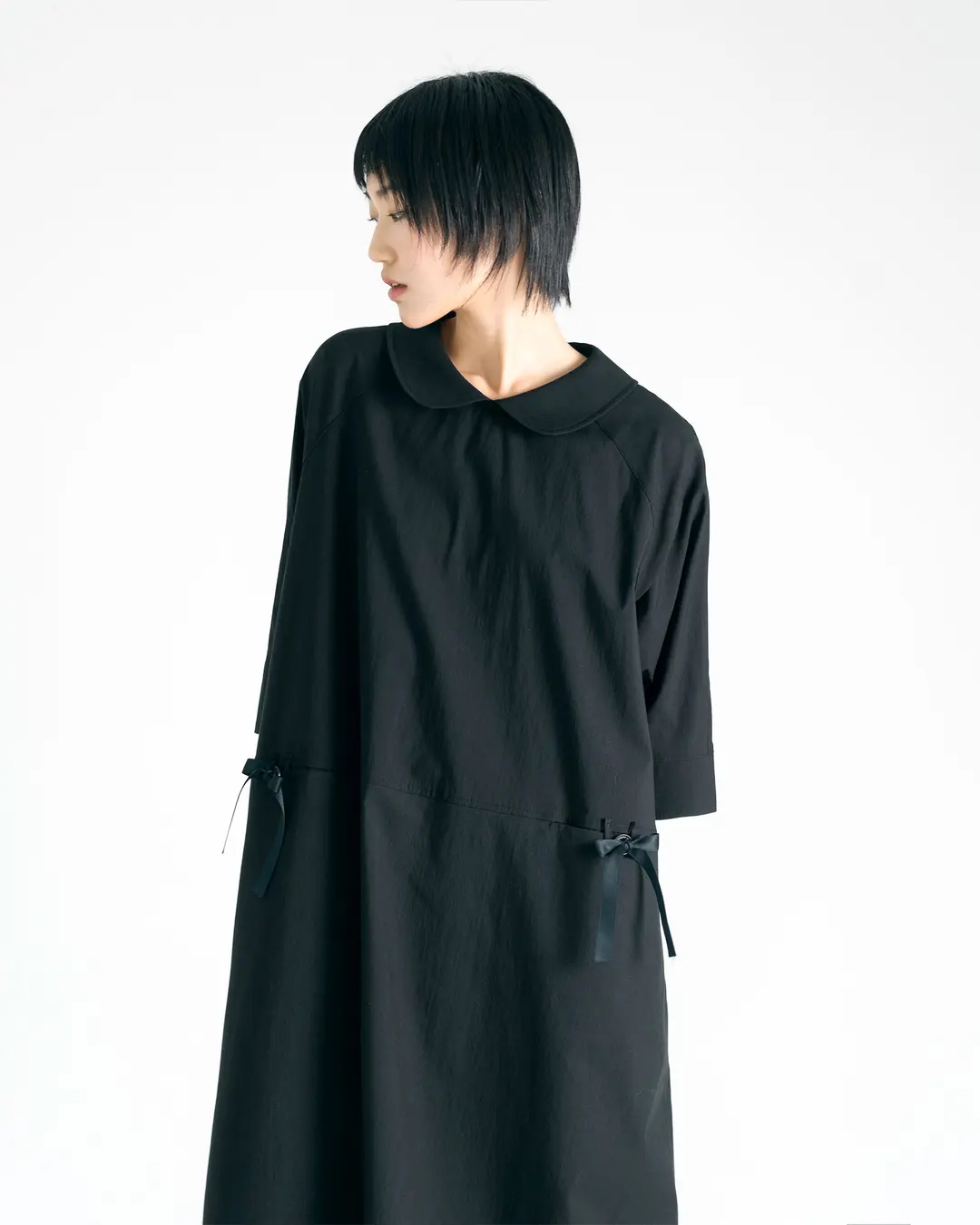 유노이아 flat collar ribbon dress 상품 이미지 3