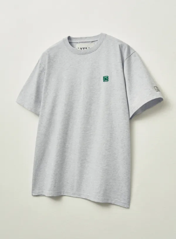 Classic Small Logo T-Shirt - Melange White