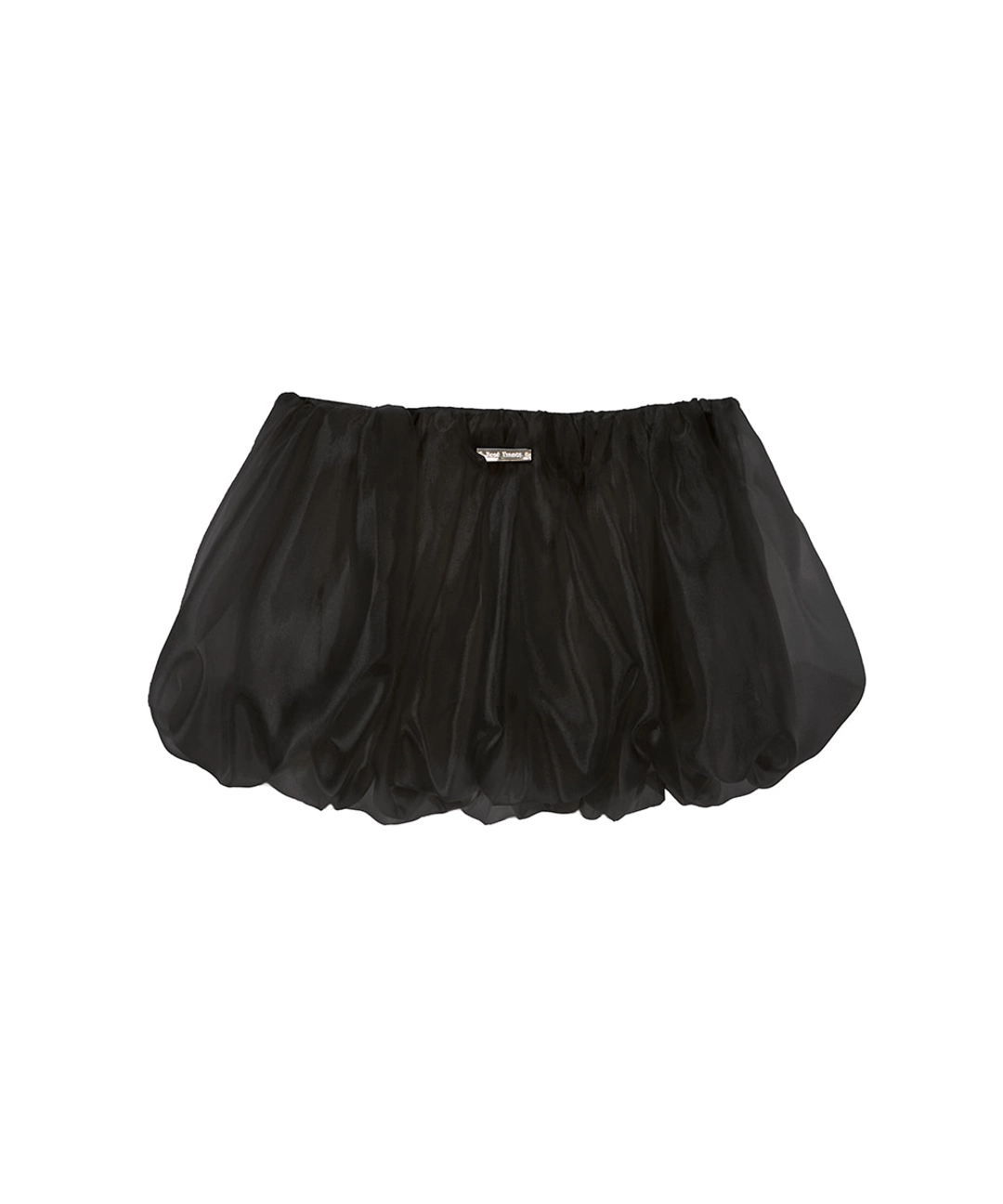 로제프란츠 Sheer Pumpkin Mini Skirt [Black] 상품 이미지 1
