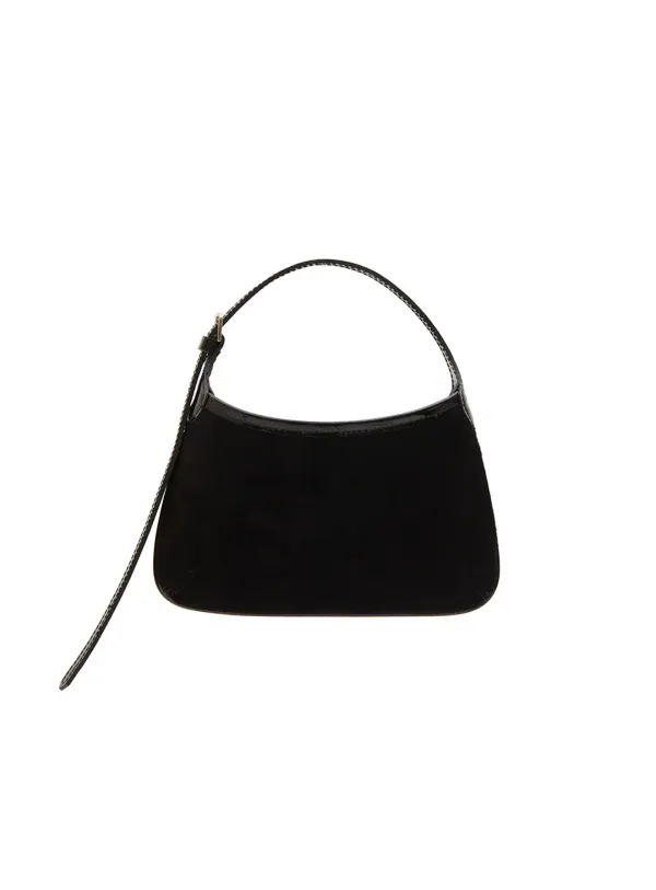 TOP HANDLE BAG / BLACK 