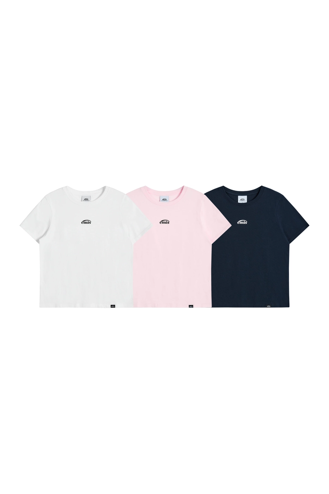 이미스 (W) 3PACK T-SHIRT SET A (WH/NA/PK) 상품 이미지 1