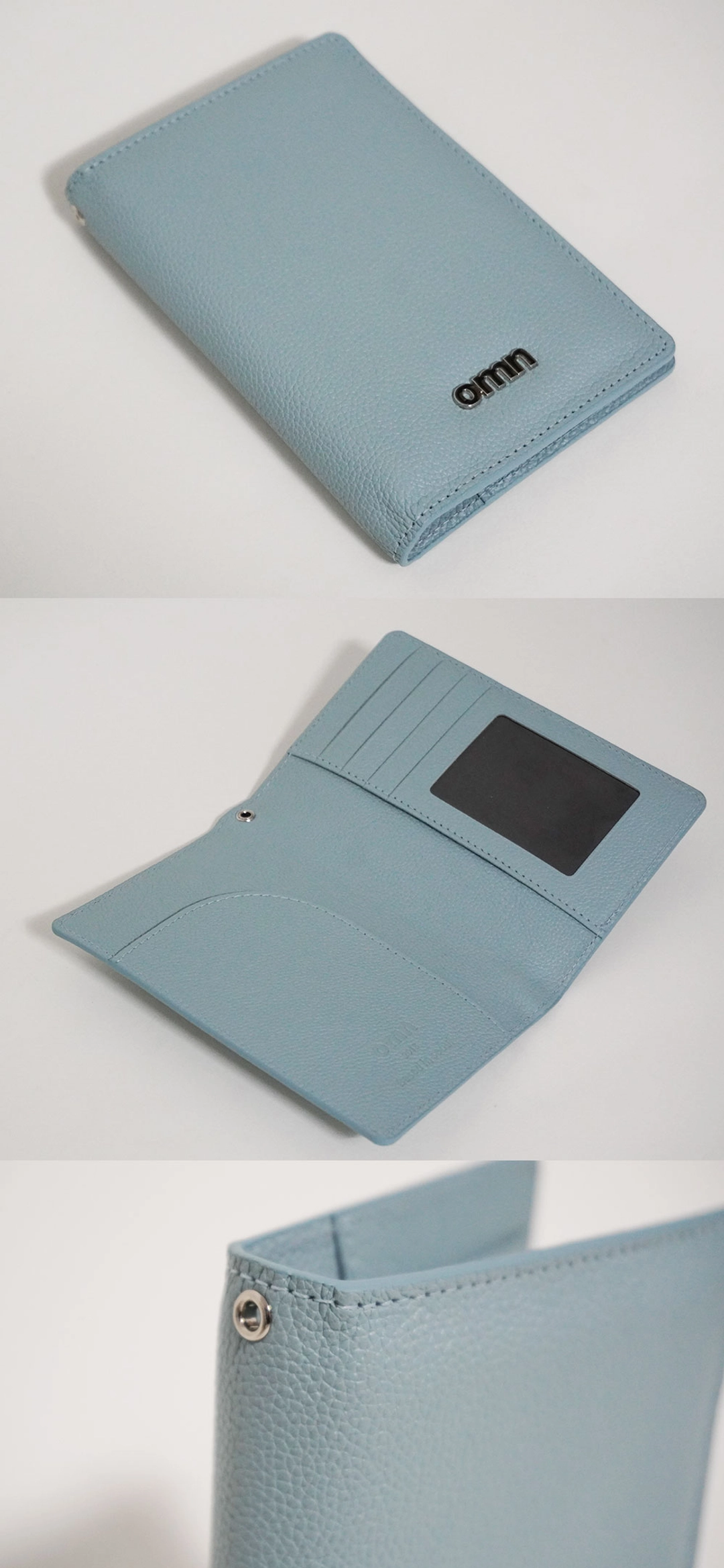 옴니포턴트 [Anti-Skimming] memory passpot wallet _Teal blue 상품 이미지 3