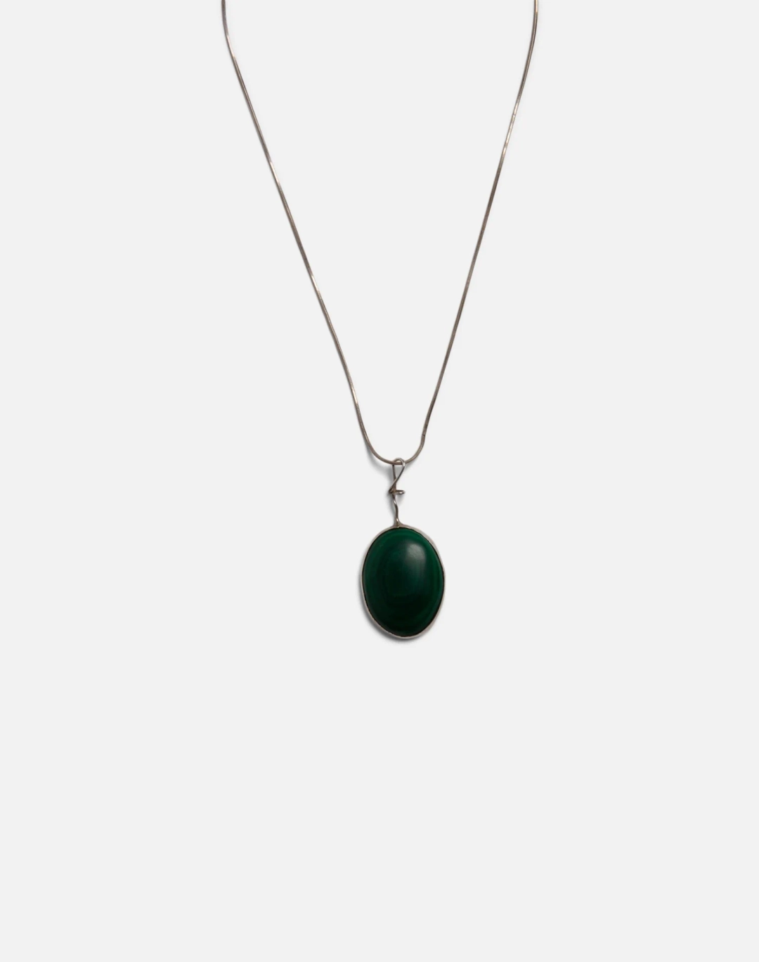리던 90s Malachite Choker Necklace -#1358 상품 이미지 2
