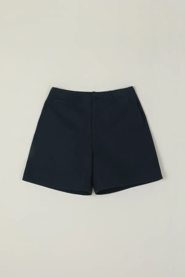 LETTY COTTON SHORT PANTS_NAVY