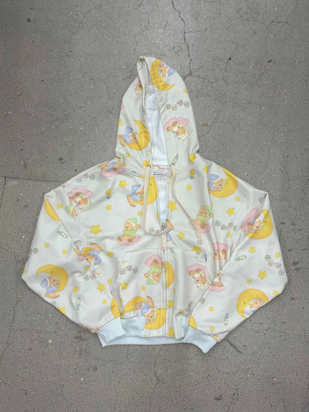 스컬프터 Sweet Dreams Hooded Zip-Up Butter 상품 이미지 1