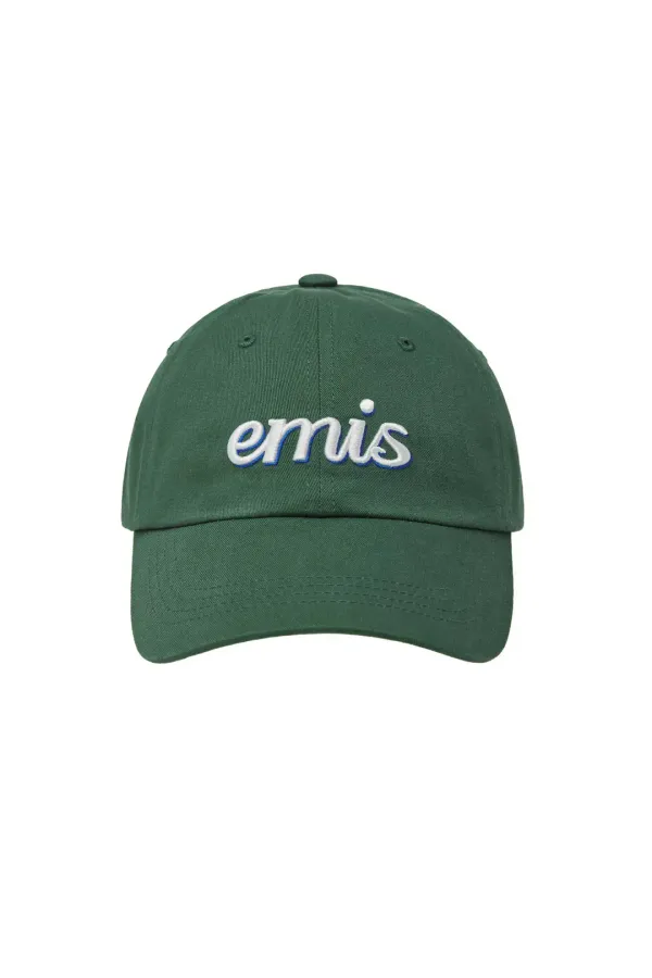 LAYERED LOGO BALL CAP-GREEN