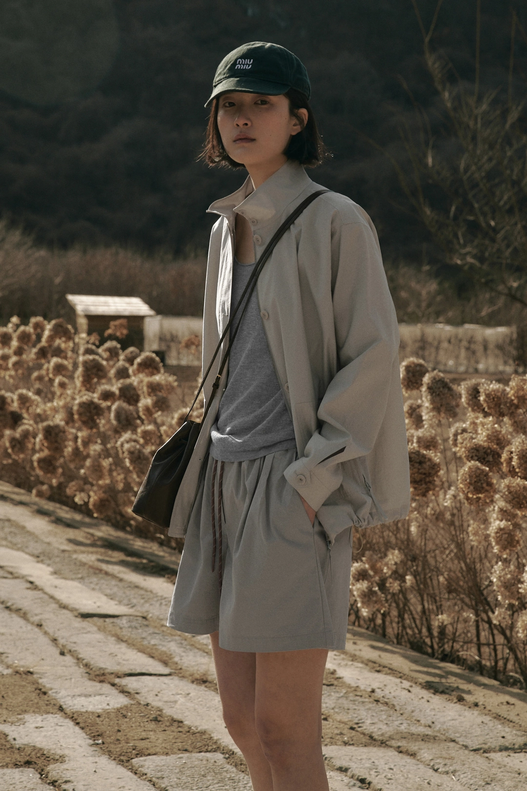 세이지먼트 MIURO BLOUSON JUMPER_LIGHT GRAY 상품 이미지 2