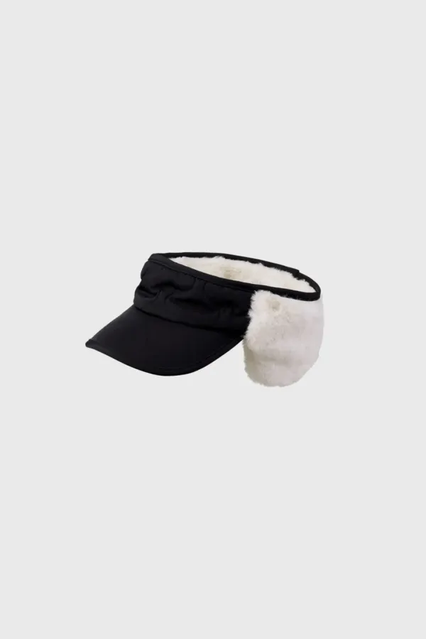 [Exclusive] Fluffy visor (black)