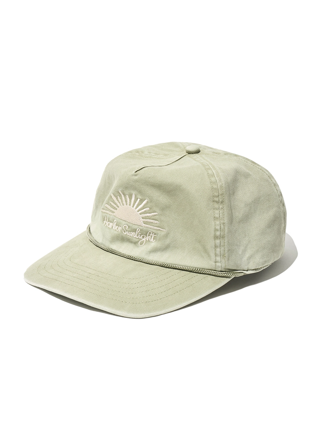파르티멘토 VTG Washed Sunlight Rope Ball Cap_Ash Olive 상품 이미지 1