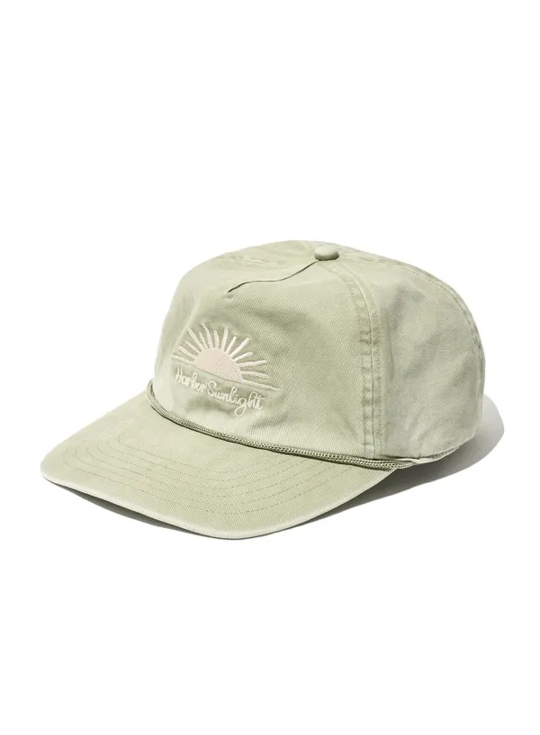 VTG Washed Sunlight Rope Ball Cap_Ash Olive