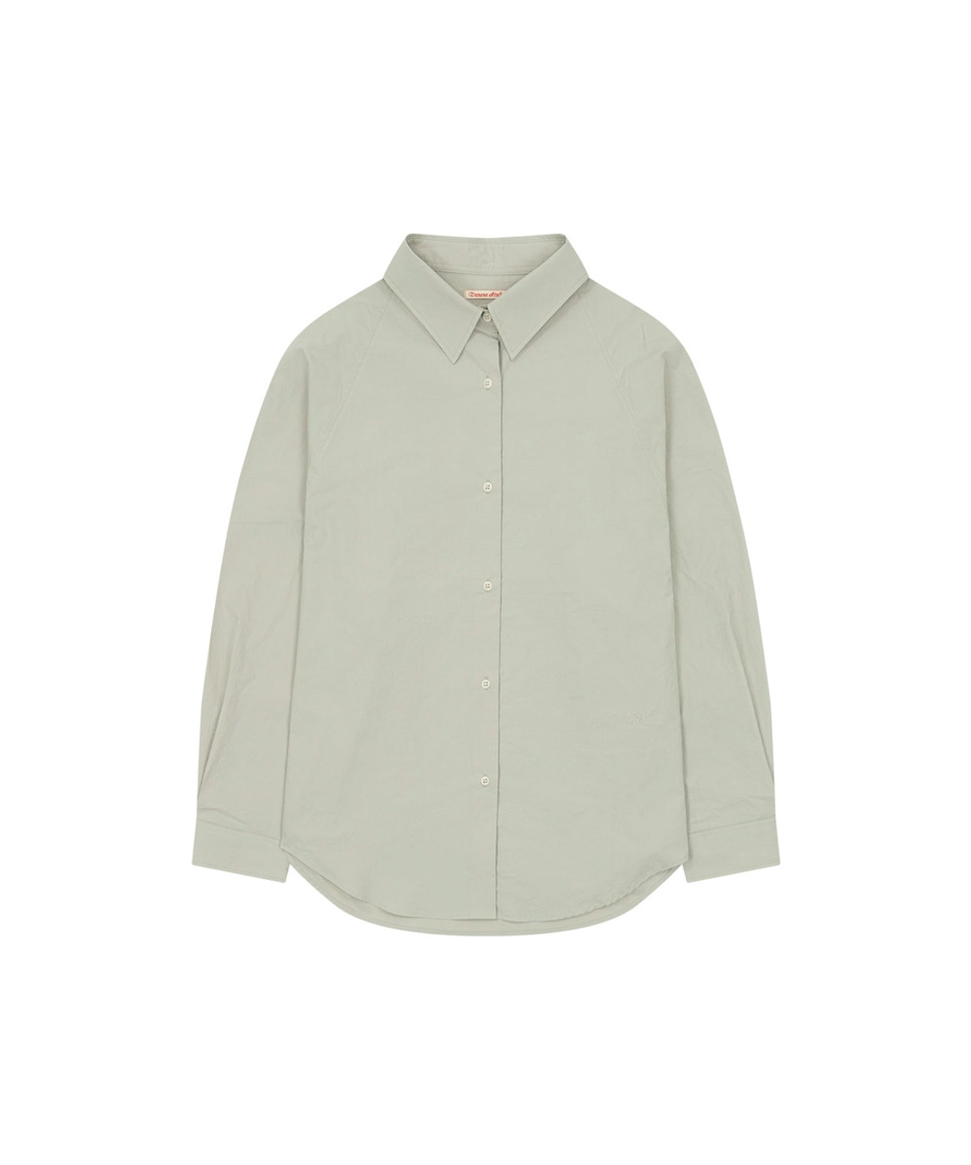 반원 아뜰리에 A3622 코튼 위브 래글런 셔츠_Light green 상품 이미지 1