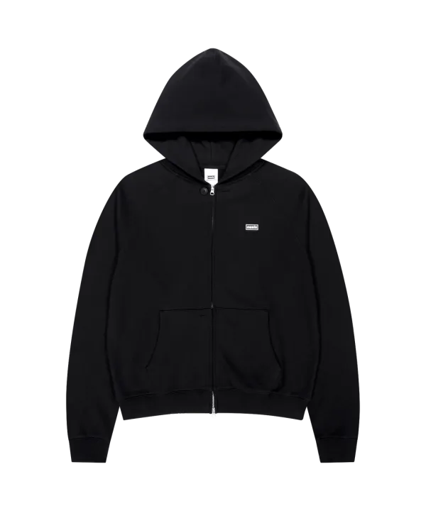 SAN SAN OASIS HOODIE ZIP-UP [BLACK]