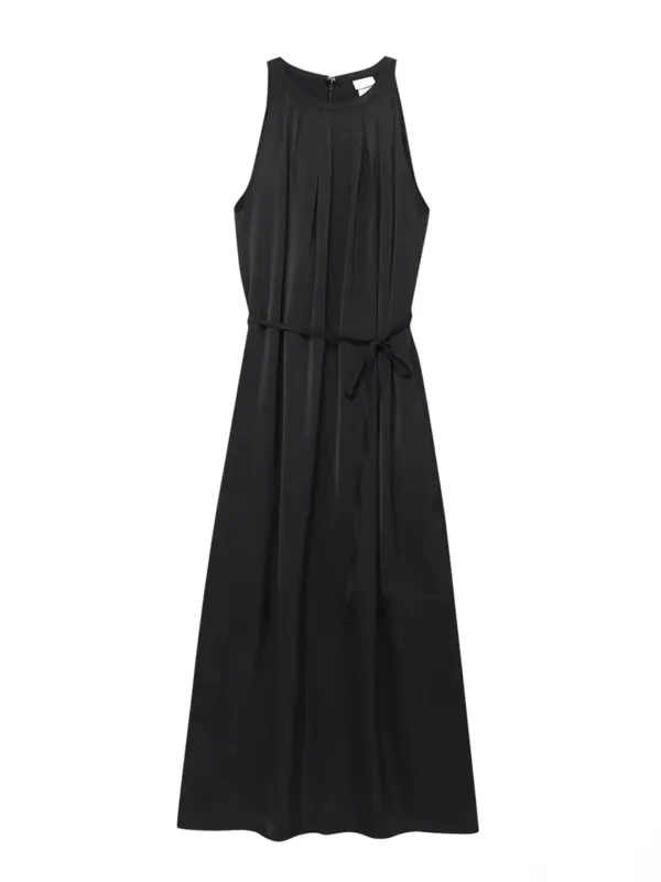 HALTERNECK DRESS_BLACK